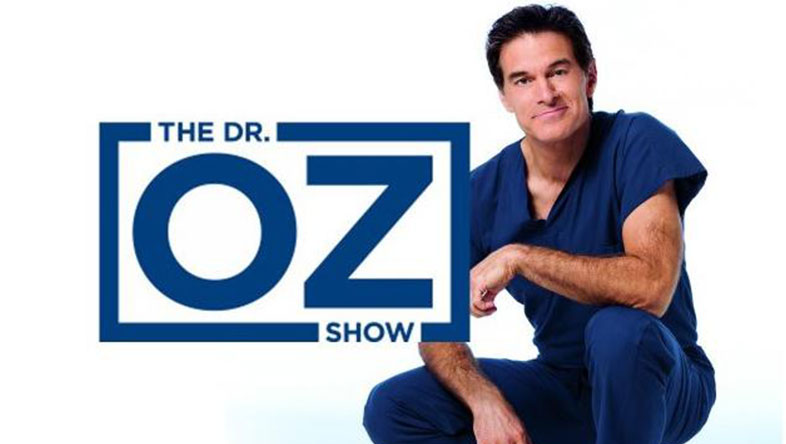 Dr. Oz Debuts Blue Hair on 'The Dr. Oz Show' - wide 3